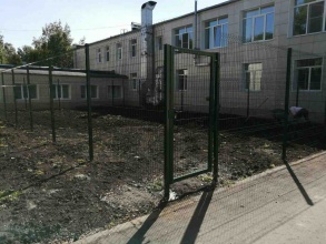 3D заборы для школы 15 метров фото в Горбатове