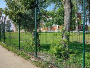 3D заборы для школы 90 метров фото в Горбатове